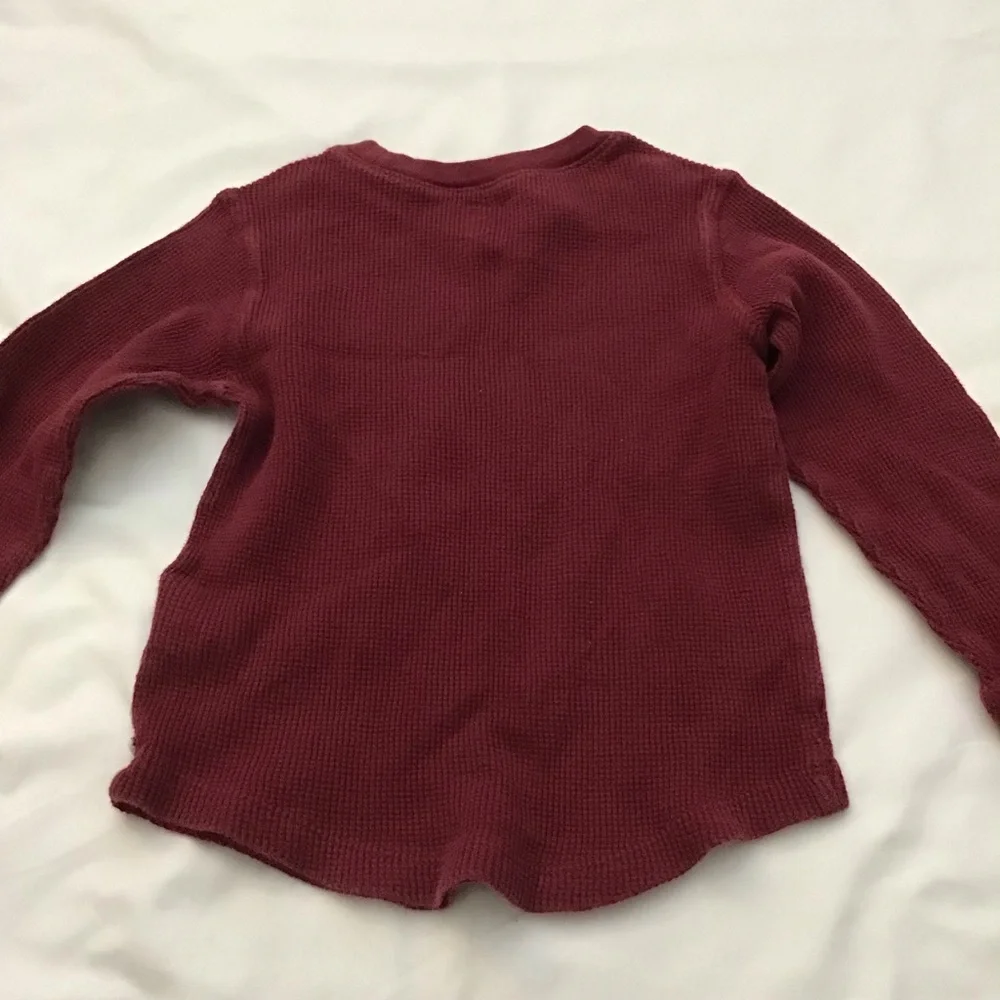 GAP Burgundy Longsleeve